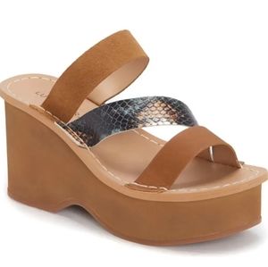 New Lucky Brand Mimya Wedge Sandals